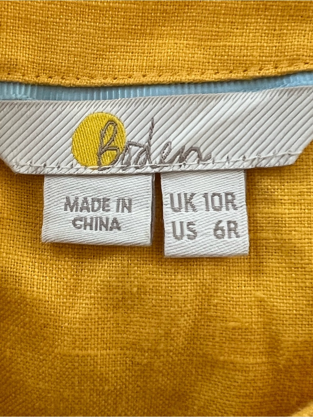 Biden Rae Linen Dress size 6 - Picture 4 of 5
